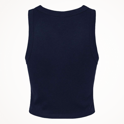 222 Cropped Racer Tank